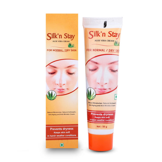 Silk 'n Stay Aloe Vera Cream (For Normal/Dry skin)