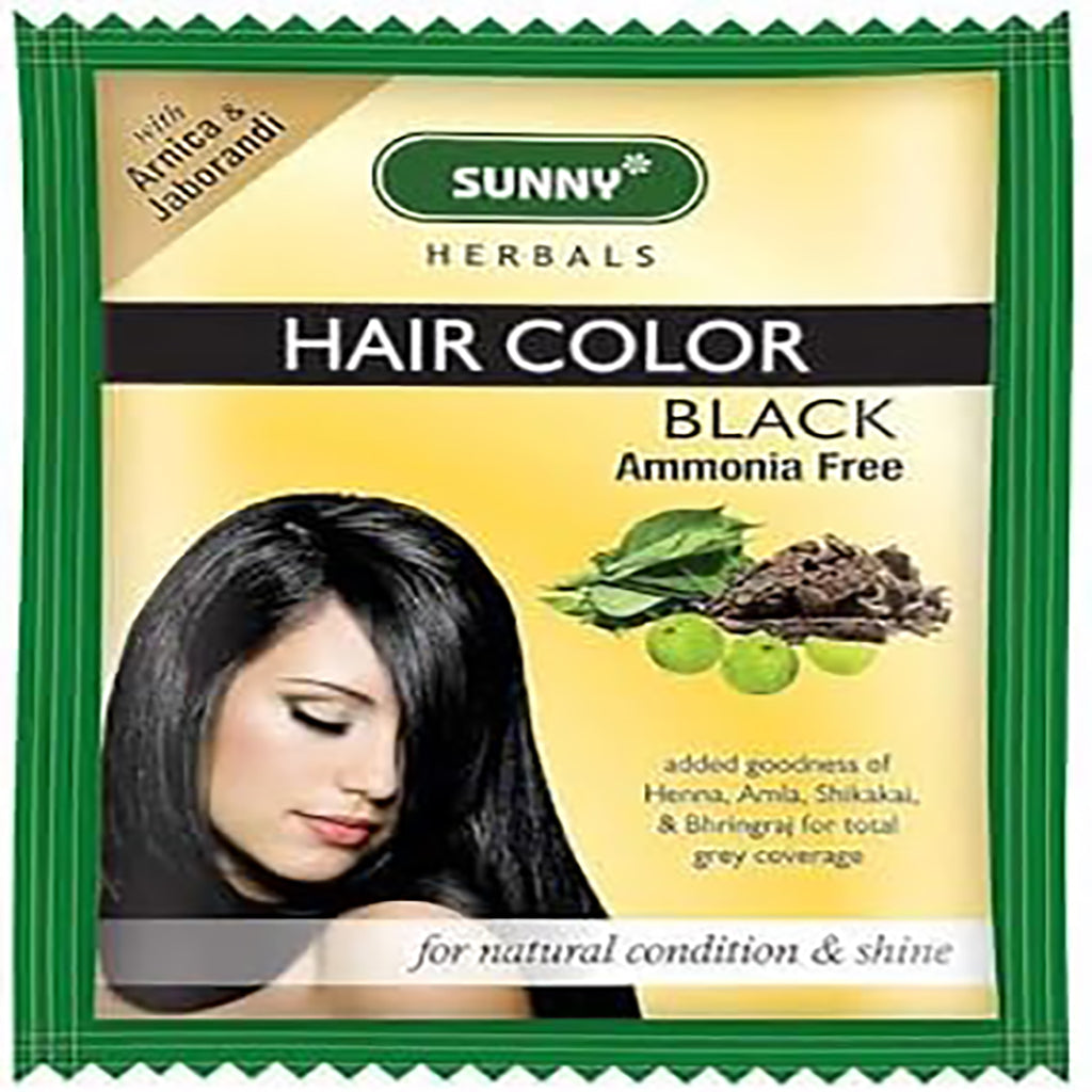 SUNNY BLACK HAIR COLOUR